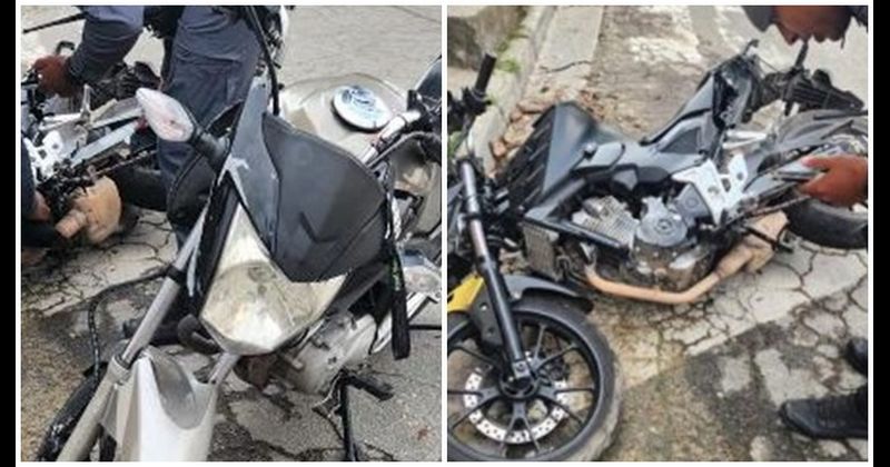 PM apreende quatro baderneiros com motos no centro de Itapevi